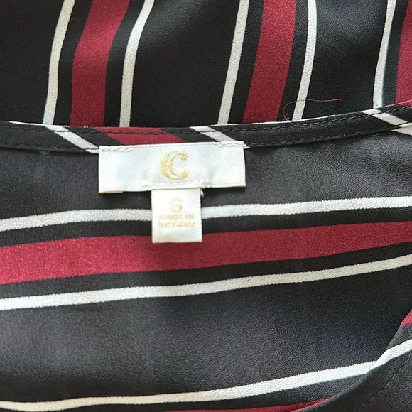 Charming Charlie Red and Black Dress Sz SM - Picture 5 of 5